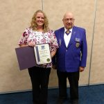 Award Presentation to Jaime Wingard